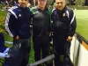 Leonardo Cuellar Mex Women National Coach with Esmaldo and Gilbert Hernandez