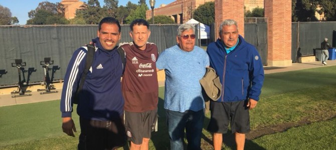 Our visit with the Mexican National Soccer Team