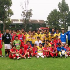 The day our team played against Raul Jimenez
