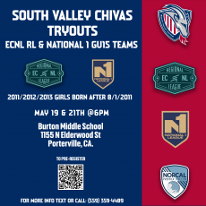 ECNL RL & N1 GU15 Teams Tryouts ECNL RL & N1 GU15 Teams Tryouts